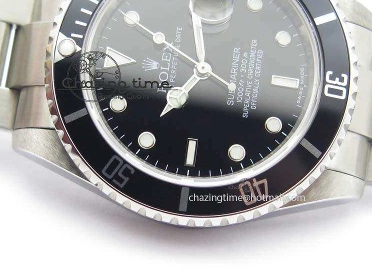 1227 Submariner 16610LN SS BP-Maker Best Edition Black Dial Black Bezel On SS Bracelet SA TimelessDesign 3816